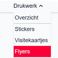 Screenshot of website